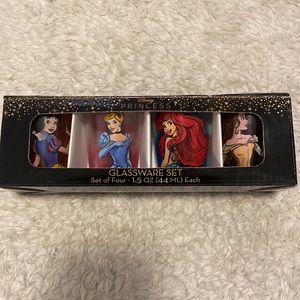 Disney Princess Shot Glasses